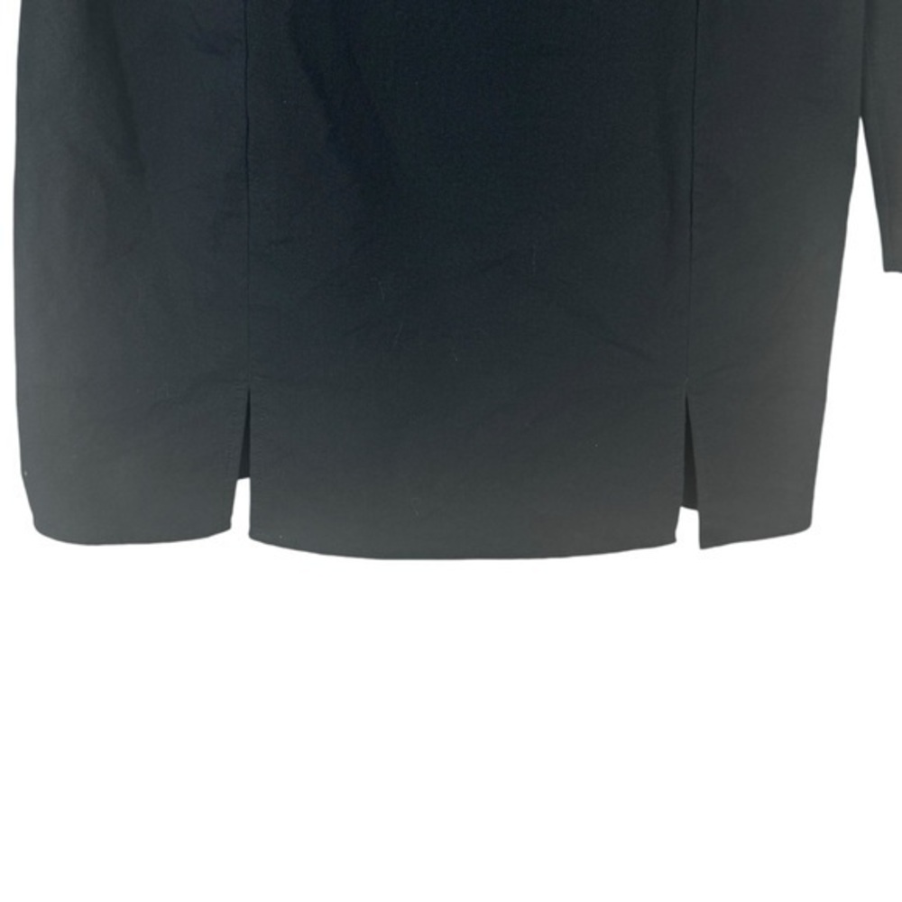 Bershka Size‎ Large Black Dress Goth Witchy Festival Dark Coquette Office Siren - Picture 7 of 9